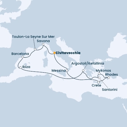 Italy, Greece, Balearic Islands, Spain