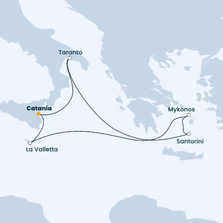 Italy, Malta, Greece