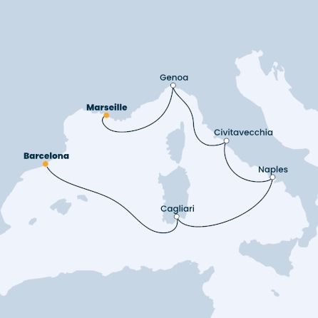 Spain, Italy, France