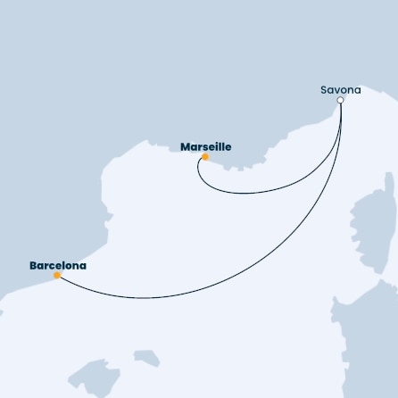 Spain, Italy, France