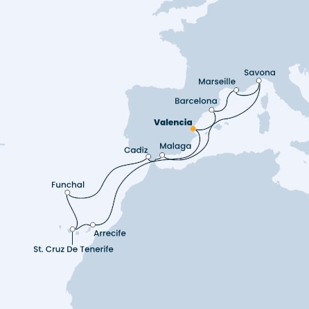 Spain, Canary Islands, Madeira , France, Italy