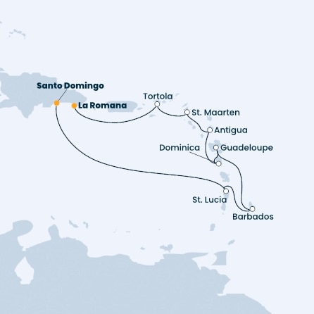 Antilles, Dominica, Virgin Islands, Dominican Republic