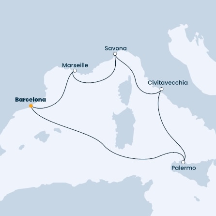 Spain, Italy, France