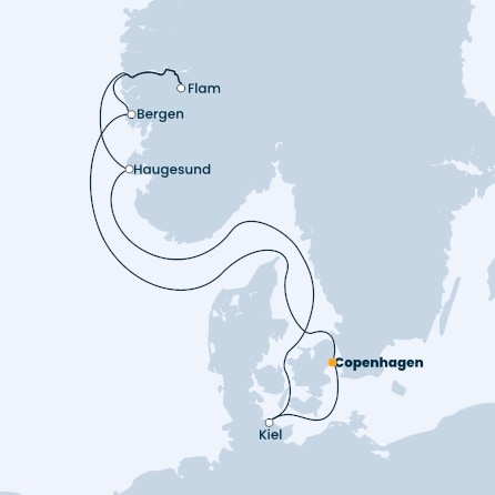 Denmark, Norway, Germany