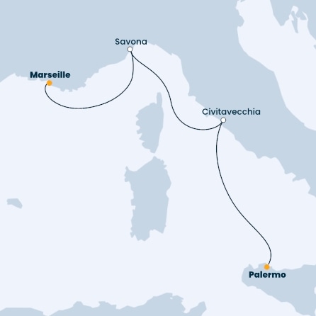 Italy, France