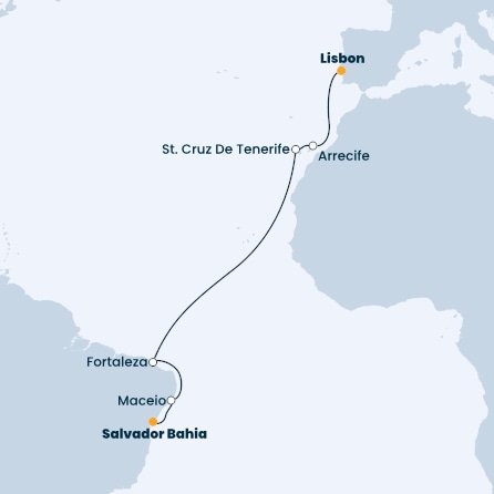 Portugal, Canary Islands, Brazil