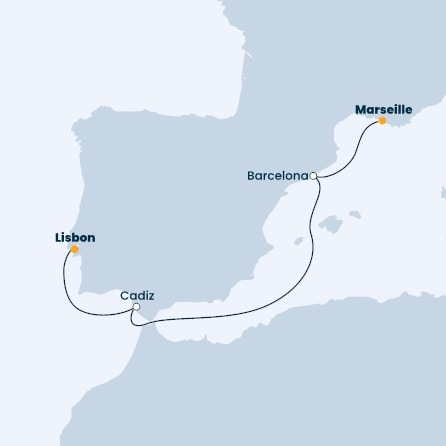 France, Spain, Portugal