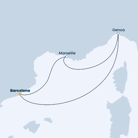 Spain, Italy, France