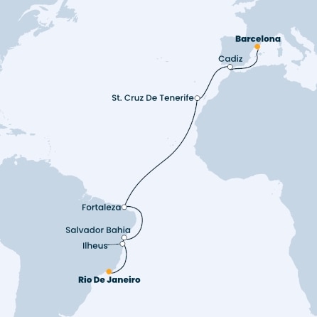 Spain, Canary Islands, Brazil