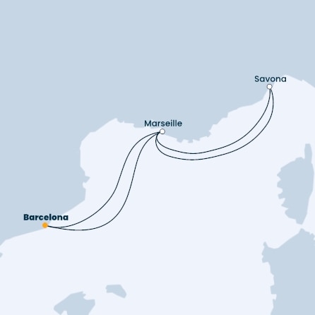 Spain, France, Italy