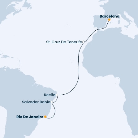 Spain, Canary Islands, Brazil